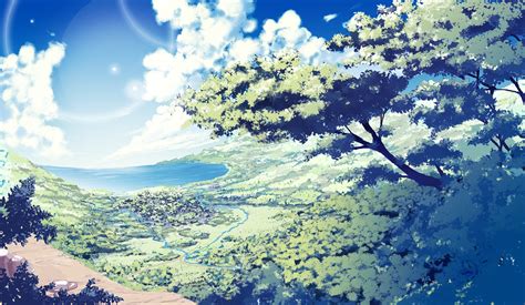 anime wallpaper nature